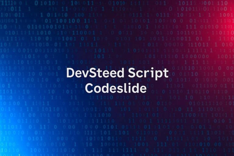 DevSteed Script Codeslide code background for automation and development