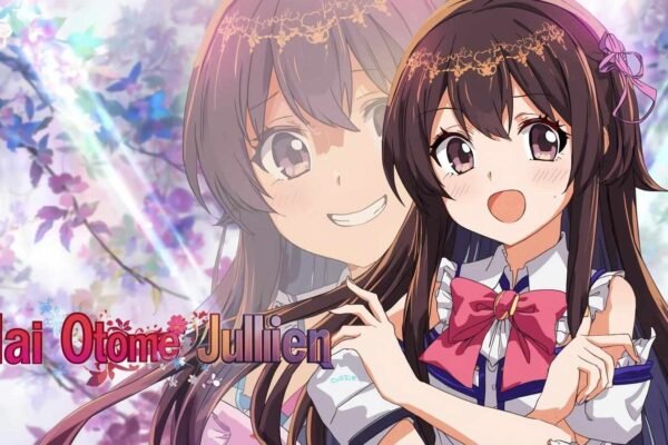 Anime character Monica Julien from Mai Otome with floral background