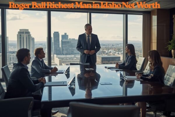 Roger Ball Richest Man in Idaho Net Worth Exposed Business meeting led by Roger Ball, highlighting the roger ball richest man in idaho net worth success story.
