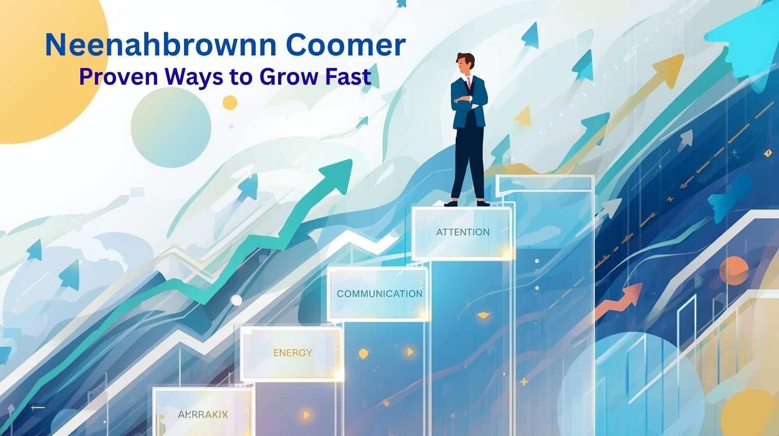 Neenahbrownn Coomer proven ways to grow fast with steps in communication, energy, and attention