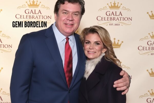 How Gemi Bordelon Won Hearts With Her Viral Moment Gemi Bordelon smiling warmly beside her husband, capturing a joyful and memorable moment together.