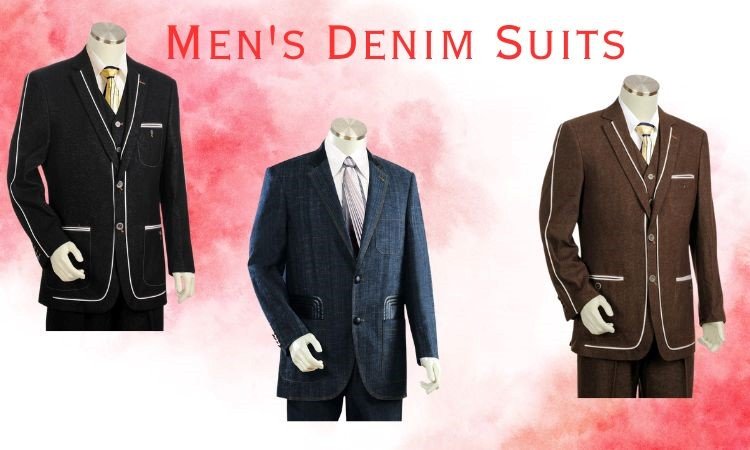 Men's Denim Suits – Stylish and versatile suits for any occasion, including casual, business, and evening wear