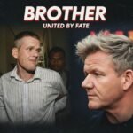 Ronnie Ramsay and Gordon Ramsay together, brothers united by fate in a dramatic photo collage