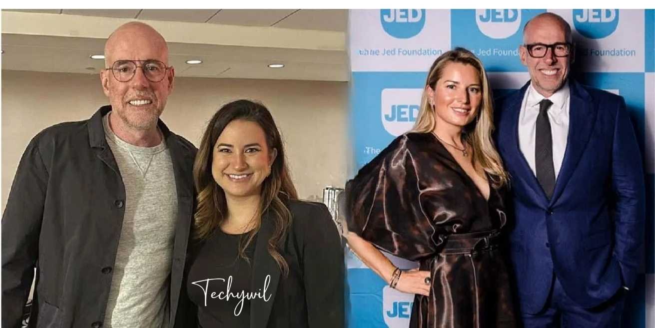 Beata Galloway stands alongside her husband Scott Galloway at a JED Foundation event, showcasing their support for mental health awareness