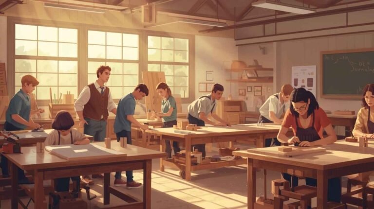 Exploring CCSD Woodshop with Mr. Thomas: A Hands-On Learning Experience