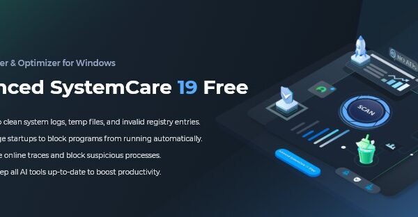 Image of Advanced System Care 19, showcasing its features and benefits for system optimization and maintenance