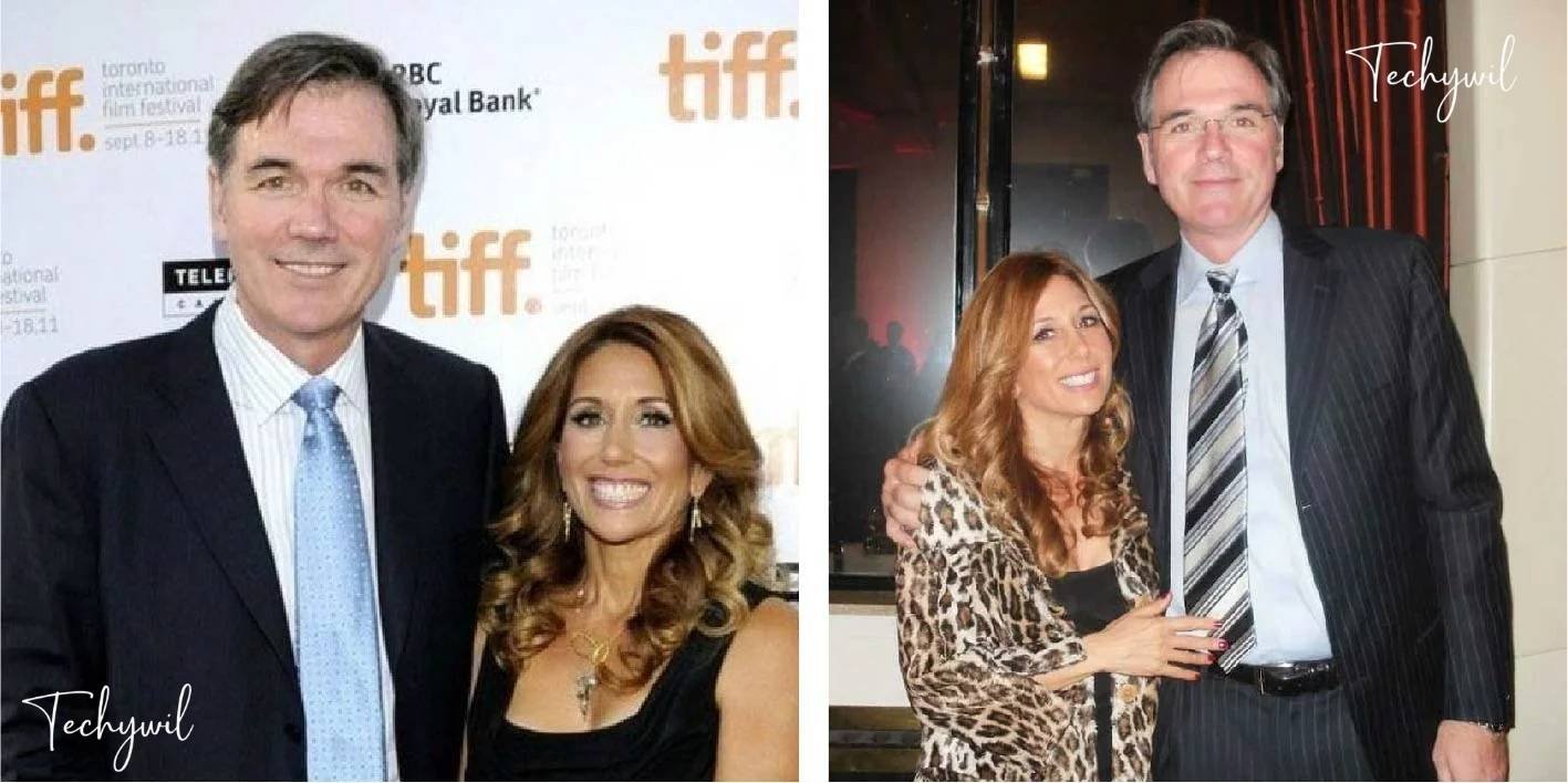 Tara Beane with her husband, Billy Beane, at a public event, showcasing their strong partnership and presence in the sports world