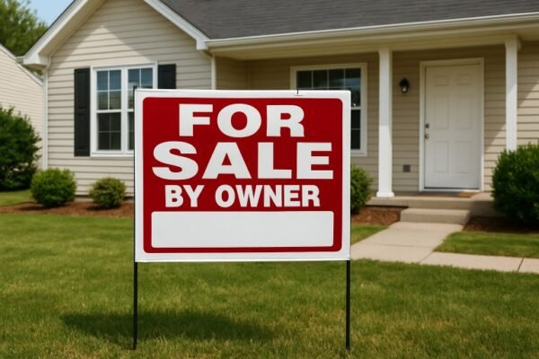 Infographic on selling a home fast without a realtor, featuring tips and strategies for a quick sale