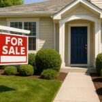A well-maintained home with a "For Sale" sign in front, showcasing quick home selling secrets for attracting buyers.