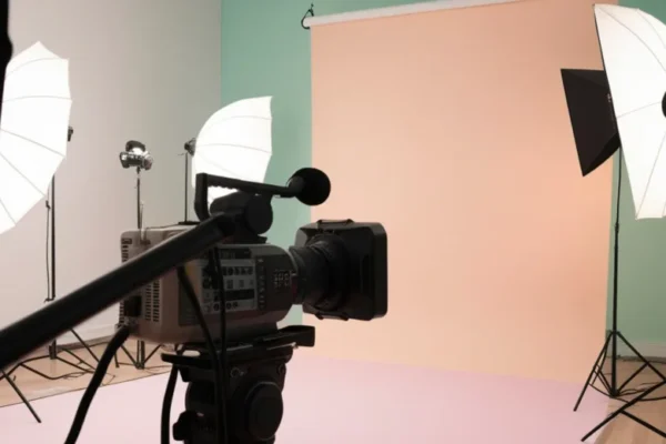 Professional studio setup showcasing Video Production Atlanta techniques for cinematic storytelling across digital platforms