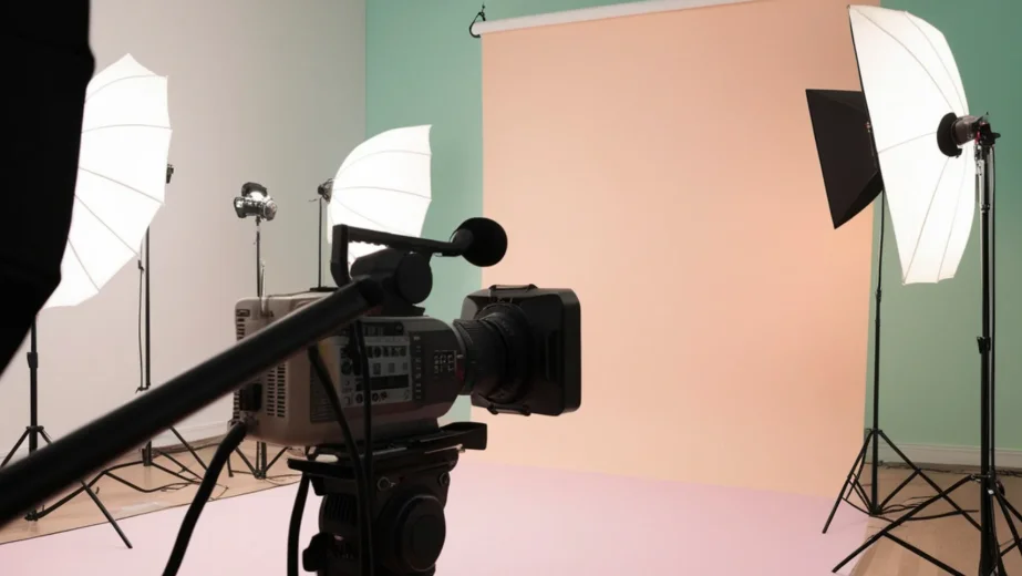 Professional studio setup showcasing Video Production Atlanta techniques for cinematic storytelling across digital platforms