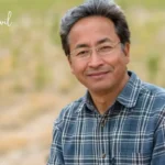 Portrait of Sonam Wangchuk outdoors, highlighting sonam wangchuk's contributions to social causes and innovation