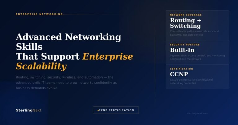 Advanced Networking Skills That Support Enterprise Scalability